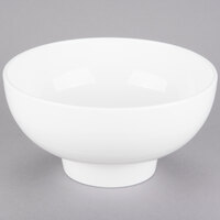 American Metalcraft Prestige PFB10 3.89 Qt. Porcelain Footed Bowl