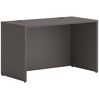 HON Mod 48" x 24" Slate Teak Laminate Credenza Shell