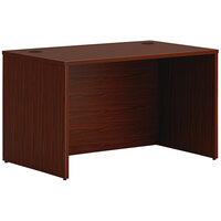 HON Mod 48" x 30" Traditional Mahogany Laminate Desk Shell