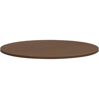 HON Mod 42" Round Sepia Walnut Laminate Conference Table Top