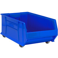 Quantum Blue Mobile Hulk Bin, 29 7/8" x 18 1/4" x 11"