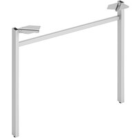 HON Mod 30" Silver U-Leg for Laminate Worksurfaces