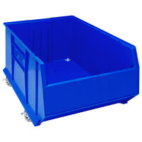 Quantum Blue Mobile Hulk Bin, 35 7/8" x 23 7/8" x 17 1/2"