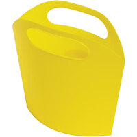 Deflecto 2 15/16" x 6 15/16" x 6 11/16" Yellow Antimicrobial Kids Mini Tote