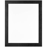 Deflecto 8 1/2" x 11" Self-Adhesive Sign Holder with Black Border 68776B - 2/Pack