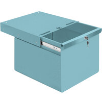 BenchPro 20" x 14 1/2" x 12" Deluxe Light Blue Steel Drawer D12