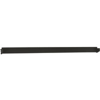 BenchPro 48" Black Single Bin Box Rail B48