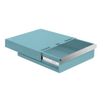 BenchPro 20" x 14 1/2" x 4" Standard Light Blue Steel Drawer ED4