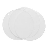 Deflecto 4" Clear Acrylic Craft Circle - 6/Pack