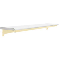 BenchPro 15" x 72" Beige Adjustable Height Formica Laminate Top Shelf TS1572