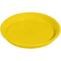 Deflecto 13" Yellow Antimicrobial Kids Round Storage Tray