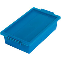 Deflecto 2.5 Qt. Blue Antimicrobial Kids Storage Tote