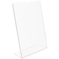 Deflecto Superior Image 5" x 7" Portrait Slanted Sign Holder 590301