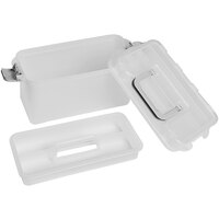 Deflecto 10 1/4" x 5 1/2" x 7 13/16" Clear Mini Storage Box