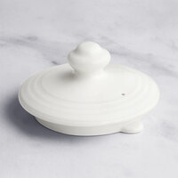 RAK Porcelain Rondo Ivory Porcelain Lid for 27.1 oz. Teapot - 12/Case