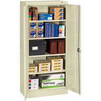 Tennsco 15" x 30" x 66" Putty Standard Storage Cabinet