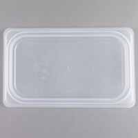 Cambro 40PPCWSC190 Camwear 1/4 Size Translucent Polypropylene Seal Cover