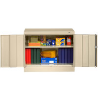 Tennsco 18" x 36" x 30" Sand Standard Storage Cabinet