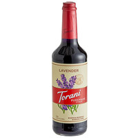 Torani Puremade Lavender Flavoring Syrup 750 mL Glass Bottle