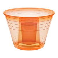 Fineline Quenchers 4112-ORG Blaster Bomb Shot Cups / Power Bombs Neon Orange - 500/Case