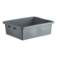 Rubbermaid® 20" x 15" x 5" Gray Polyethylene Utility Bin FG334992GRAY