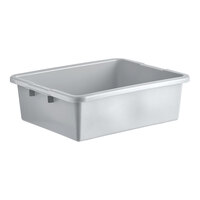 Rubbermaid® 20" x 15" x 5" Gray Polyethylene Utility Bin FG334992GRAY