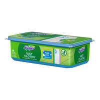 Swiffer® Sweeper 10037000351556 Disposable Wet Mopping Pads with Open Window Fresh Scent - 24/Box