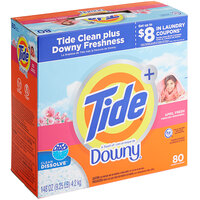 Tide 85002 9.25 lb. / 148 oz. Laundry Detergent Powder Plus A Touch of Downy - 2/Case