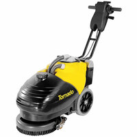 Tornado 99414 14" AGM Cordless Walk Behind Disc Floor Scrubber - 3.5 Gallon