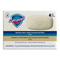 Safeguard 08833 4 oz. Beige Bar Soap 4 Count - 12/Case