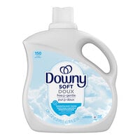 Downy 31826 111 fl. oz. Ultra Free & Gentle Liquid Fabric Conditioner - 4/Case