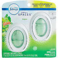 Febreze Small Spaces 55286 Gain Original Scent Passive Air Freshener / Deodorizer 2 Count