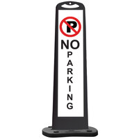 Cortina Trailblazer XL 45" "No Parking" Vertical Panel with 15 lb. Base 03-768BLK-NP-15