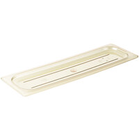 Cambro 20LPHPC150 H-Pan™ 1/2 Size Long Amber High Heat Flat Lid