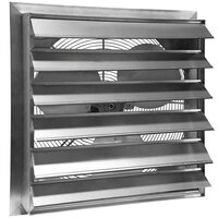 Canarm 24" 1-Speed Shutter-Mounted Exhaust Fan AX24-2 - 5,000 CFM, 1 Phase, 1/3 hp