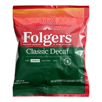 Folgers Classic Decaf Coffee Packet 1.5 oz. - 42/Case