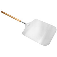 WPPO WKPA-1640W 16" x 18" Aluminum Pizza Peel with 22" Wooden Handle