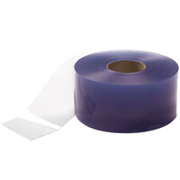 Curtron FCS12120-2 12" x .120" x 200' Clear PVC Strip Door Roll - Standard Grade