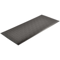 Notrax Sof-Tred 3' x 12' Black Anti-Fatigue Mat 411S3312BL - 3/8" Thick