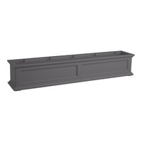 Mayne Fairfield 11" x 60" x 10 13/16" Graphite Grey Window Box