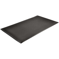 Notrax Blade Runner Dyna-Shield 2' x 3' Black Anti-Fatigue Mat 413S0023BL - 1/2" Thick