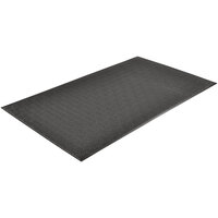 Notrax Comfort Rest Pebble Foam 2' x 3' Black Anti-Fatigue Mat T41S0423BL - 9/16" Thick