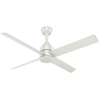 Hunter Fans Trak 76016 72" Gloss White Ceiling Fan - 11,926 CFM, 120V, 1 Phase