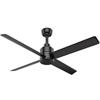 Hunter Fans Trak 76015 72" Matte Black Ceiling Fan - 11,926 CFM, 120V, 1 Phase