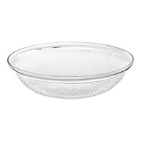 Carlisle 2 Qt. Clear Pebbled Acrylic Serving/Salad Bowl