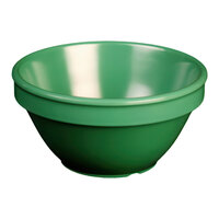 Thunder Group CR313GR 8 oz. Green Smooth Melamine Bouillon Cup - 12/Case