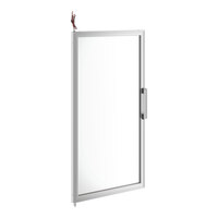 Avantco 17816562 Left Hinged Freezer Door for White GDC-49F and GD-ICE-49F Series