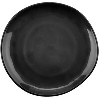 GET Cosmo 10 1/2" Stardust Melamine Irregular Round Coupe Plate - 12/Case