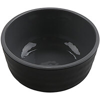 GET Roca Glazed 3 oz. Gray Melamine Sauce Dish - 72/Case