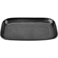 GET Cosmo 12" x 7 1/2" Stardust Melamine Irregular Rectangular Platter - 12/Case